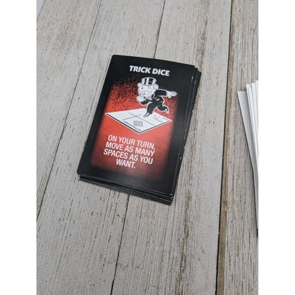 Monopoly Cheaters Edition 2017 Replacement Cards Cheater Chance Community Chest - Picture 4 of 11